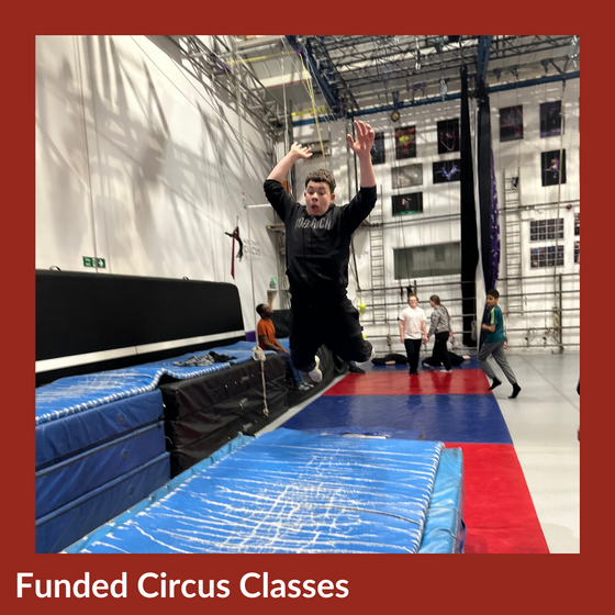 Youth Circus: Fully Funded Circus Classes